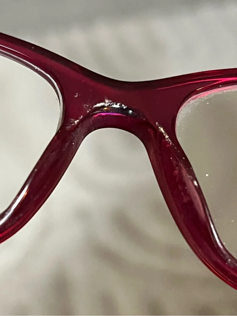 Versace MOD 3220 5097 Fuchsia/violet Gold Medusa Reading Eyeglasses Cat Eye